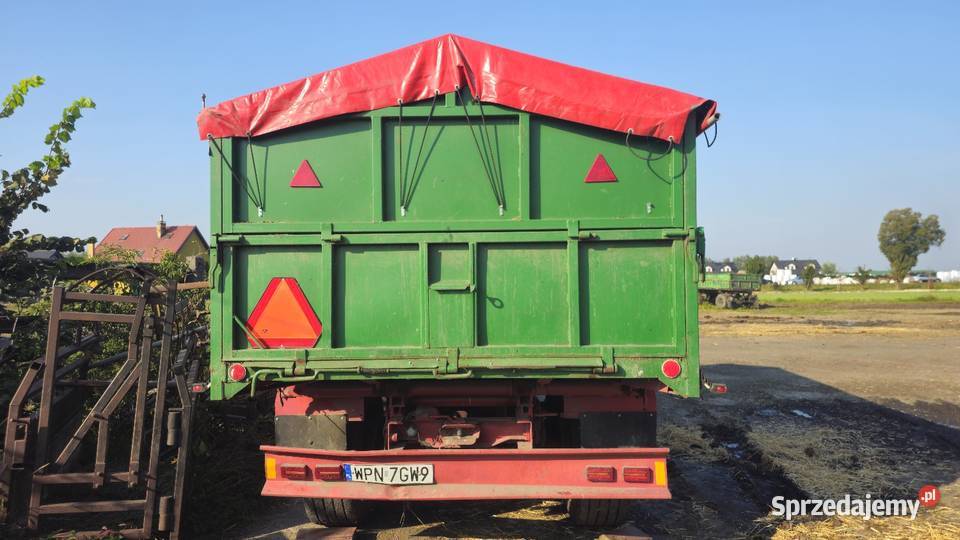 Wywrotka tandem Basstrup nieuszkodzony Lasocice