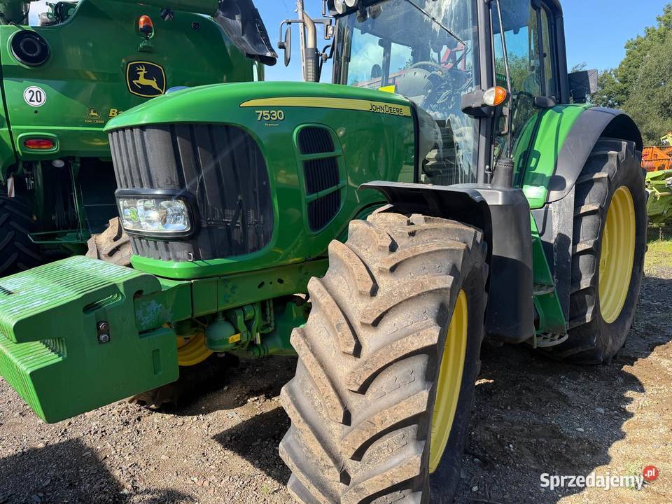Ciągnik rolniczy John Deere 7530 prod 2009 Nowa Ruda