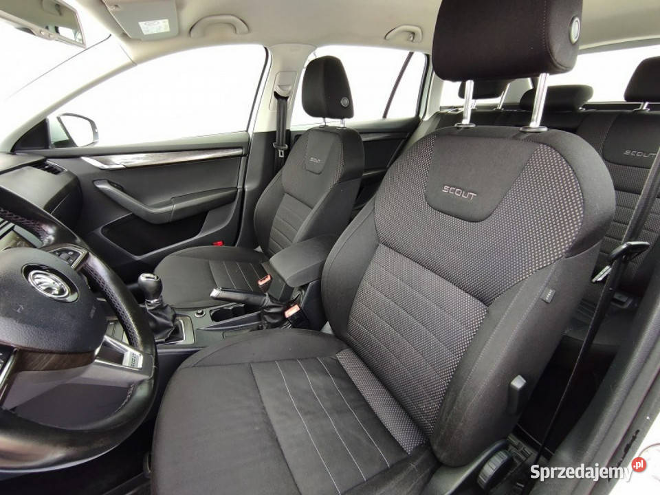 koda Octavia SCOUT 4X4 tempomat 6biegów podgrzewane fotele śląskie Racibórz sprzedam