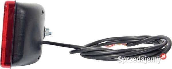 Lampa tylna zespolona LED lewa prostokątna 1224V Kamionna