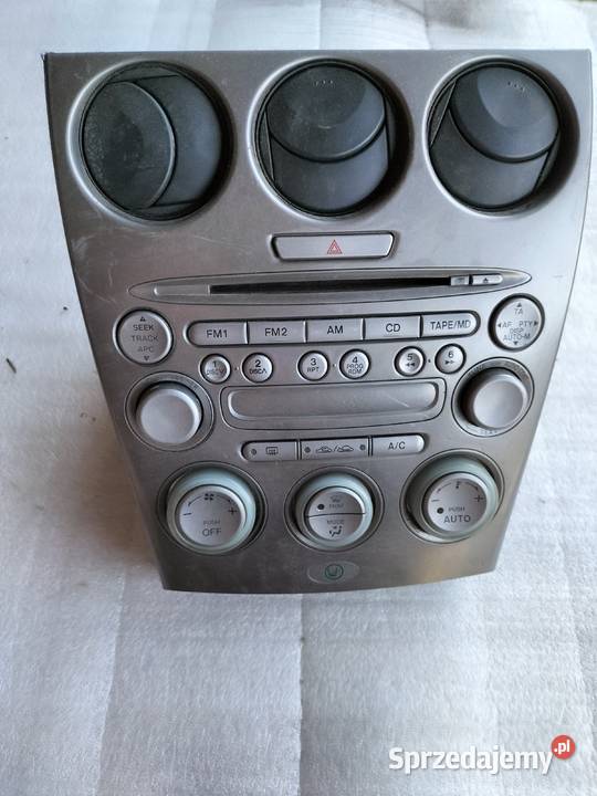 Panel nawiewu klimatyzacji radio mazda 6 sprzedam