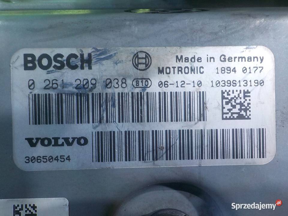 VOLVO C30 25T5 07r 3D sterownik komputer silnika osobowe Suków