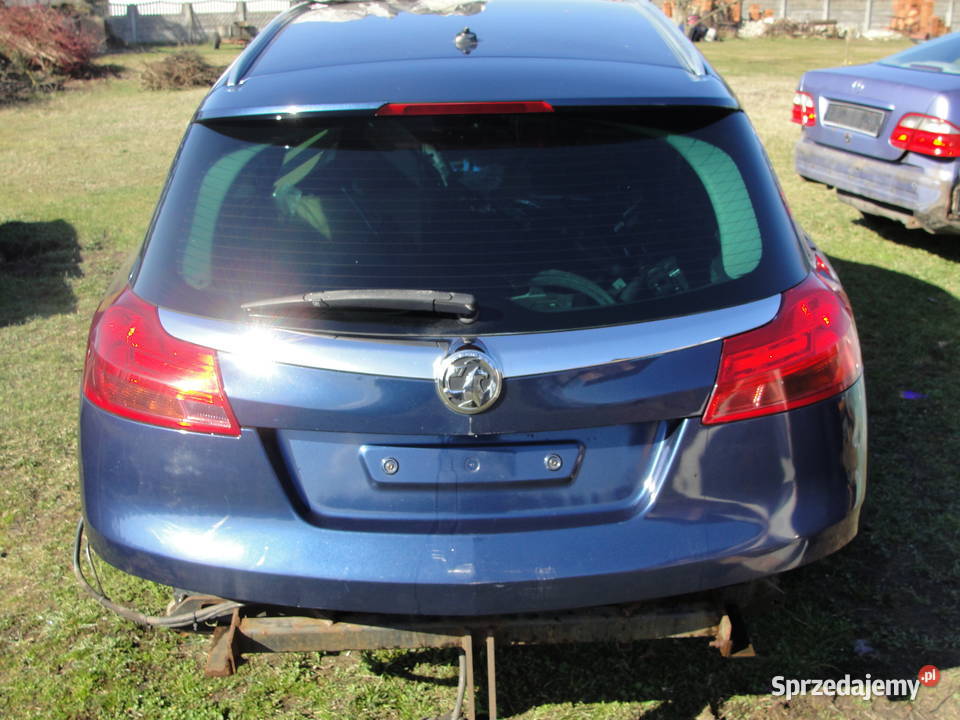 Klapa bagażnika Opel Insignia A lak Z22a przed wielkopolskie Dąbrowa sprzedam