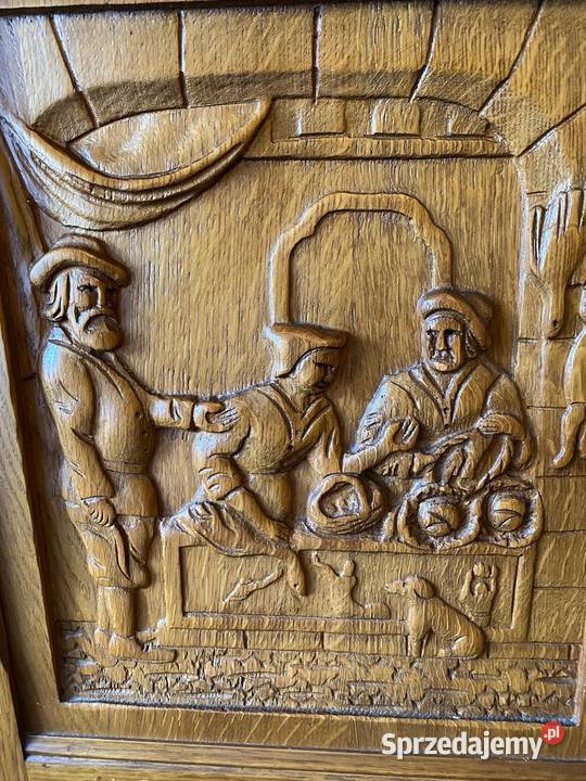 Komoda rzeźbiona piękna Toruń sprzedam