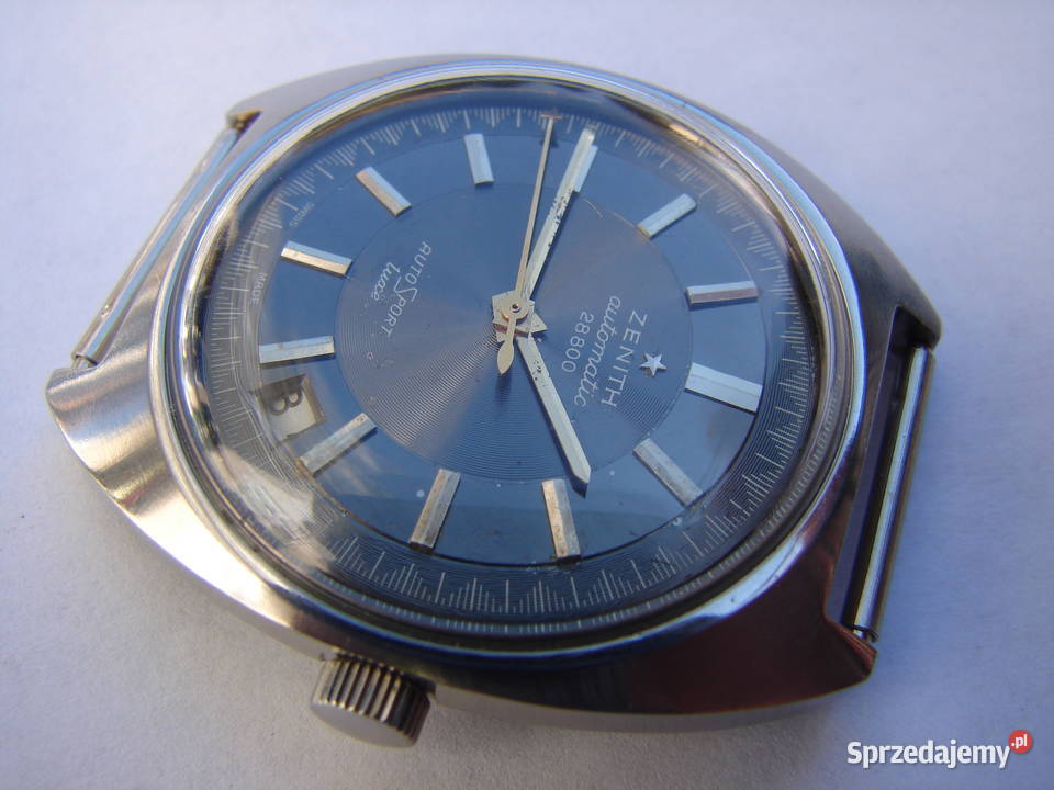 Vintage Zenith AutoSport Luxe 28800 Sprawny Cal
