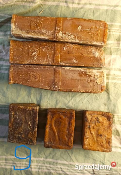 Prawdziwe MYDŁO SZARE stare PRL zakladowe śląskie Bytom