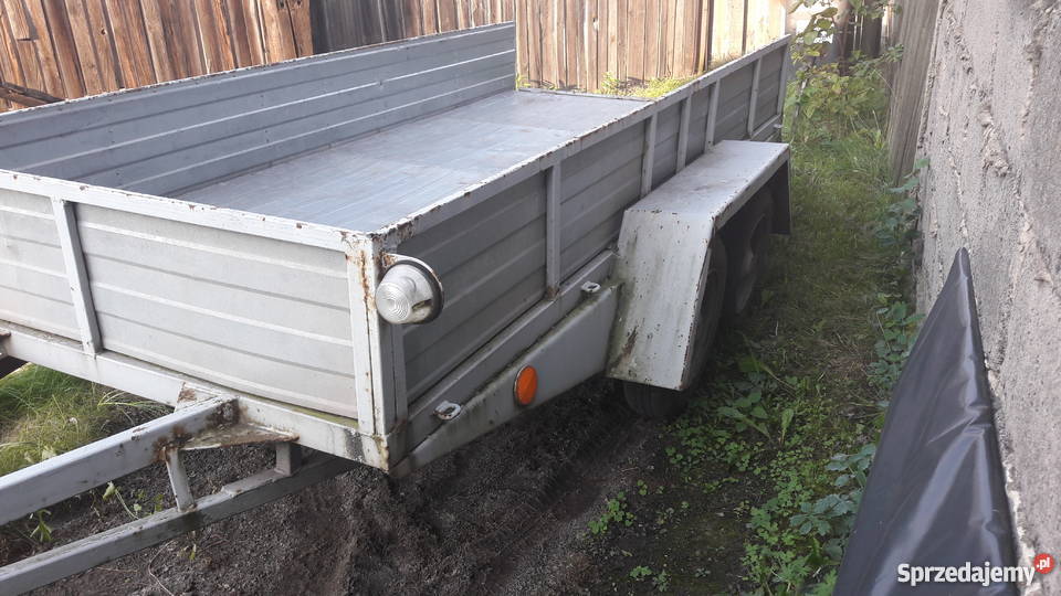 PRZYCZEPKA dwuosiowa SAM zarejestrowana 450kg Częstochowa