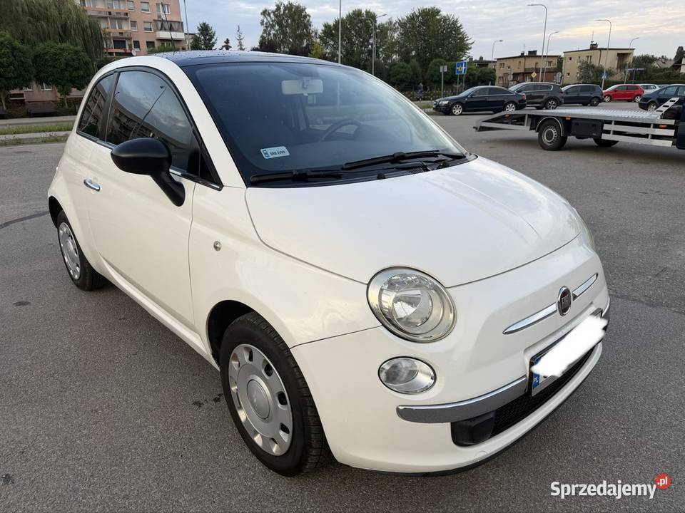 Fiat 500 12 2009 manualna 500 Samochody osobowe Knurów