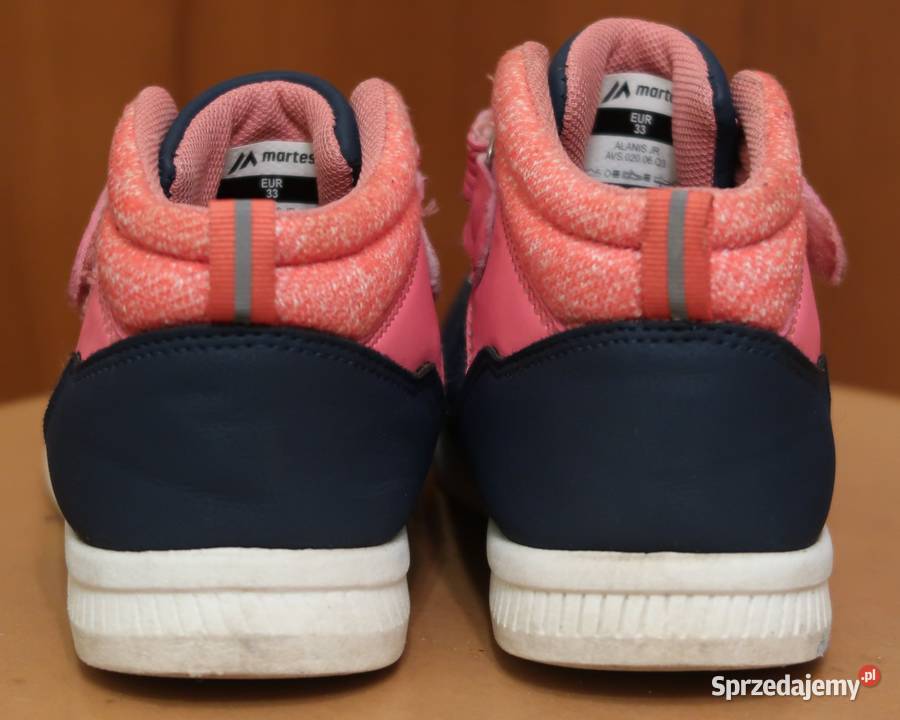Buty sportowe dziewczynki firmy MARTES 33 Siedlce