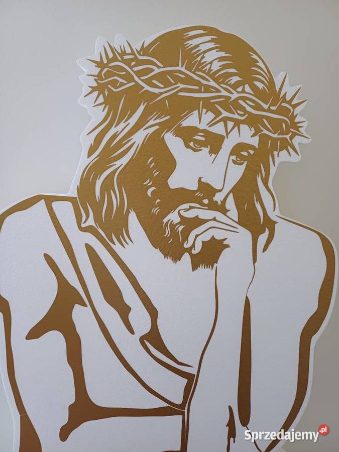 Pan Jezus Frasobliwy dekoracja Wielki Post wielkopolskie Dobrzyca