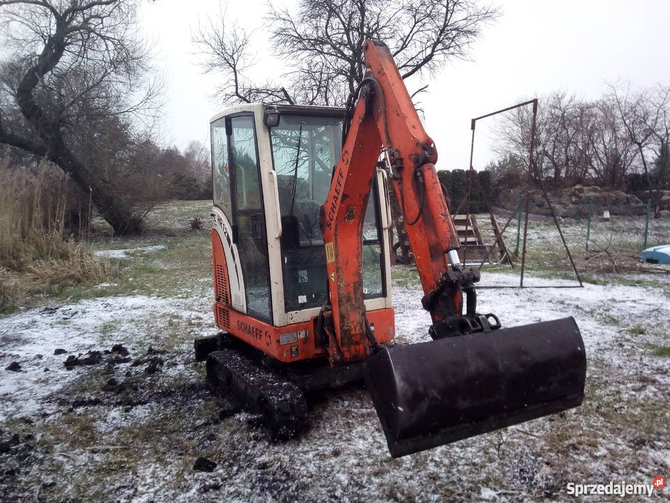 Mini koparaka TEREX SCHAEFF HR 12 zachodniopomorskie Objezierze