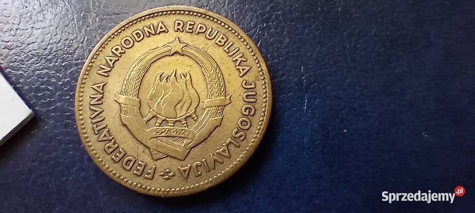 Stare monety 50 dinar 1955 Jugosławia Lesko