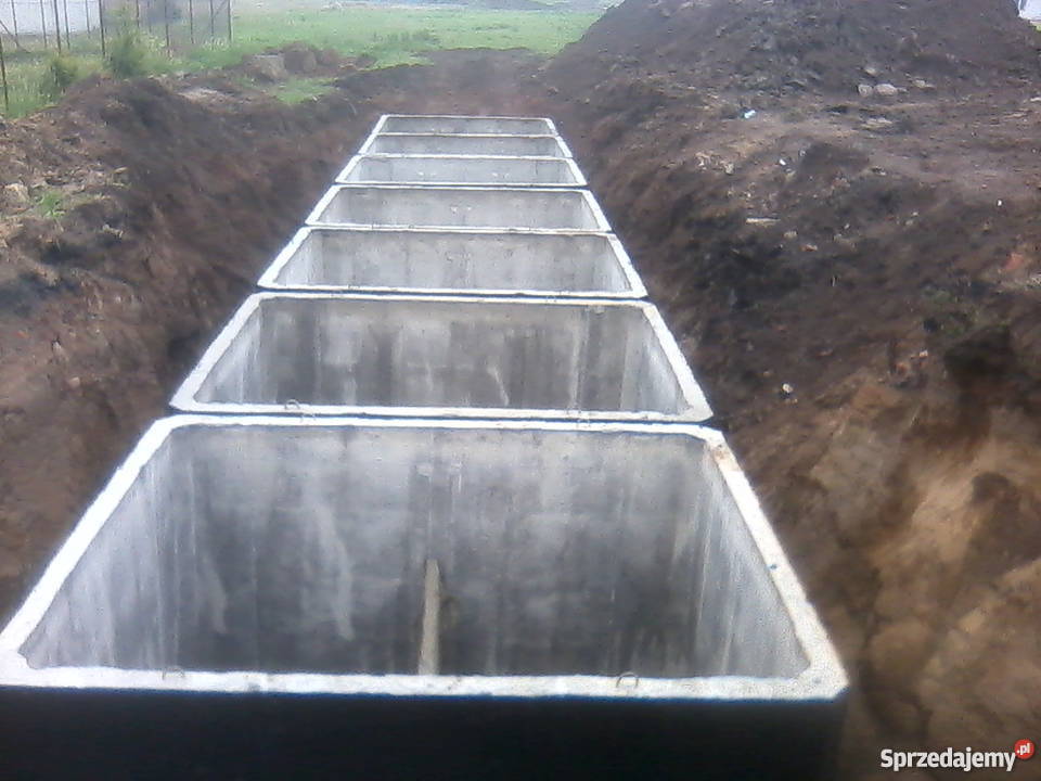 Szamba betonowe montaż pod nadzorem właściciela Radziejów