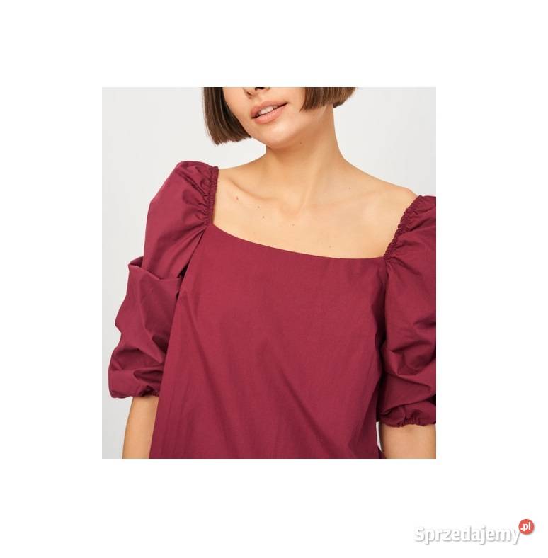 lefties sukienka r S 5941337681 bordowa