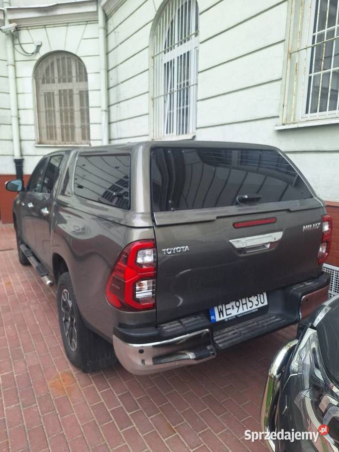 Toyota Hilux automat 2023 Diesel 27 przetarg aluminiowe felgi mazowieckie Warszawa