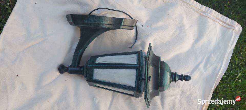 Lampa zewnętrzna 3 sztuki kolor ala miedź Kielce