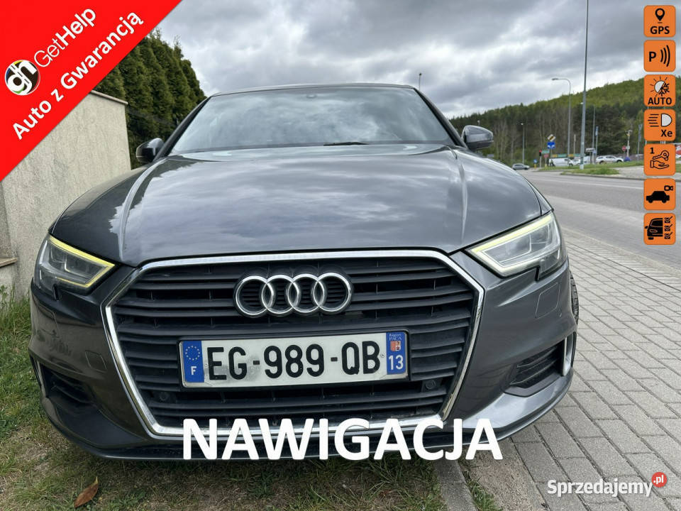 Audi A3 SLine czarna podsufitka 150 kamera automatyczna Wejherowo