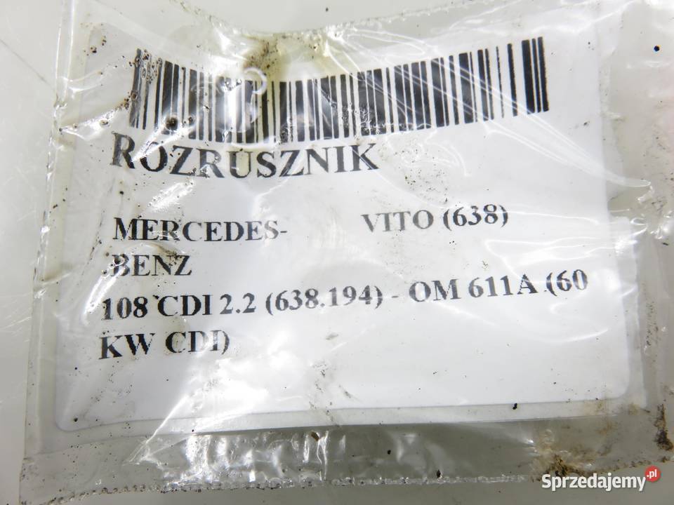 ROZRUSZNIK MERCEDES VITO CDI 22 0041518901 małopolskie sprzedam