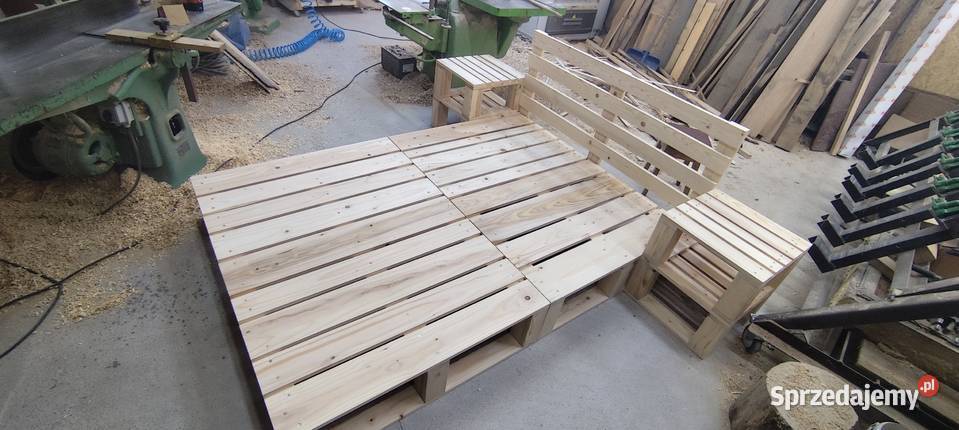 Łóżka z palet Łącko