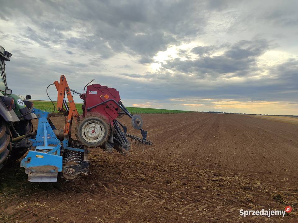 Zestaw uprawowo siewny 3m siewnik pierwszego Łowkowice