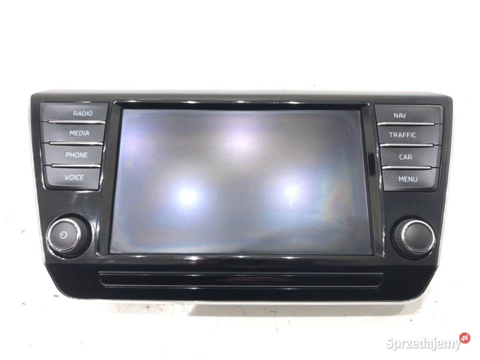 RADIO SKODA SUPERB III 3V0919606 ODTWARZACZ osobowe