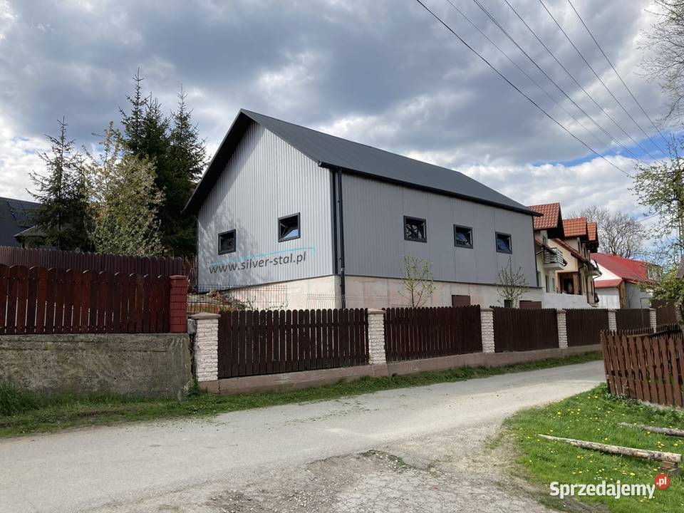 Garaż blaszany 6X12 6X9 Silverstal Garaże RAL