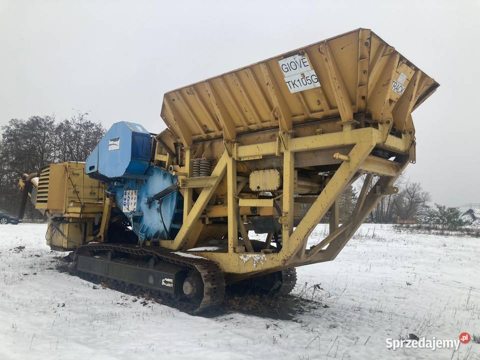 Kruszarka szczękowa OM Keestrack GIOVE Kołodziejewo