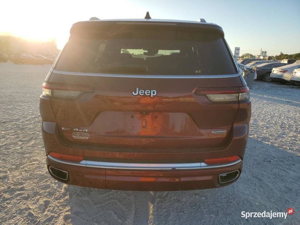 2021 JEEP GRAND CHEROKEE L SUMMIT uszkodzony Częstochowa