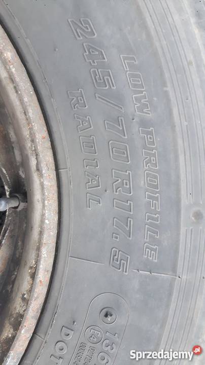 Opony Przód 24570 R175 Bridgestone bieżnik 11mm Części samochodowe