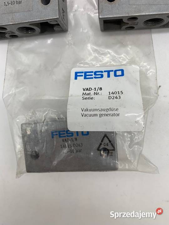Festo VAD18 14015 Generator podciśnienia Warszawa sprzedam
