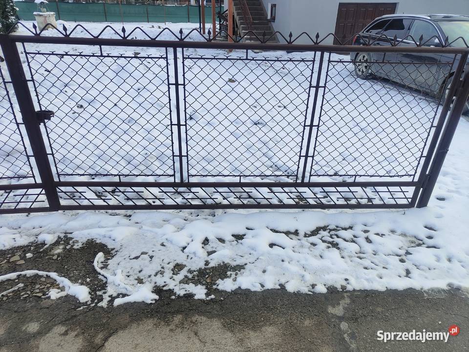 Brama ogrodzeniowa 6 metrowa dwuskrzydłowa Iwonicz