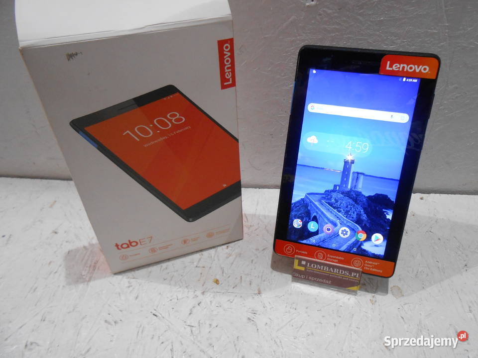 Tablet Lenovo Tab E7 Gwarancja śląskie