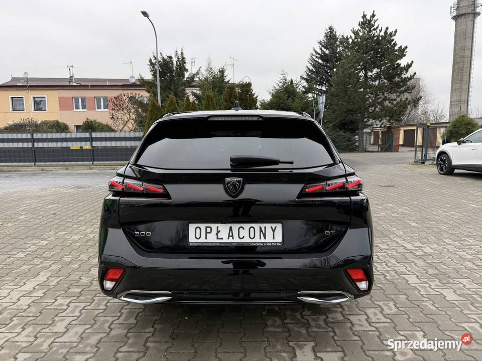 Peugeot 308 GT Kamery 360 Led Zadbany Kombi Krośniewice