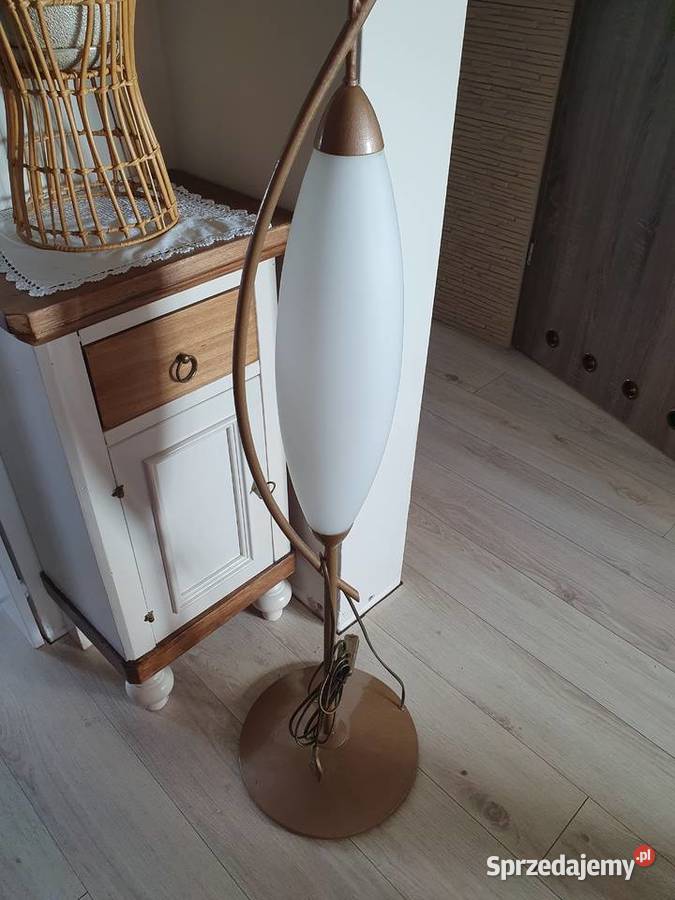 Lampy stojące podłogowa i dwie stołowe Podanin