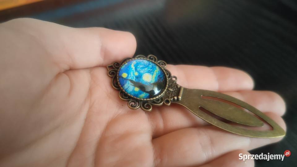 Zakładka do książki gwieździsta noc van Gogh śląskie Tarnowskie Góry sprzedam