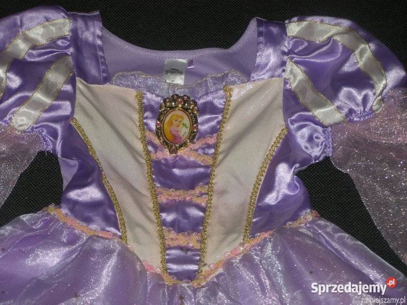 Strój kostium przebranie ROSZPUNKA ZAPLĄTANI 34 mazowieckie Siedlce