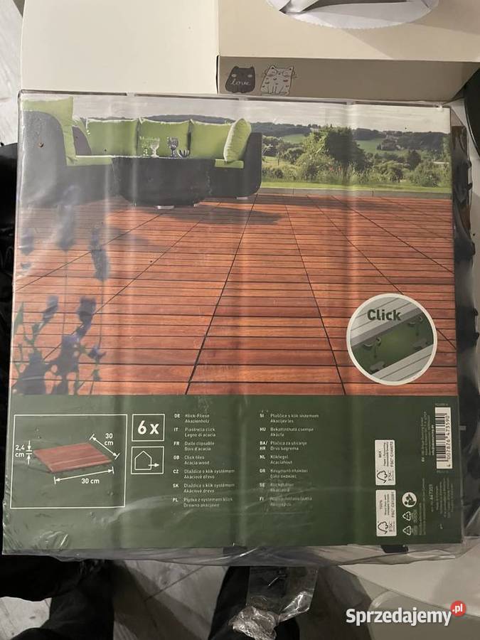 Podest tarasowy płytka tarasowa 30x30 wielkopolskie