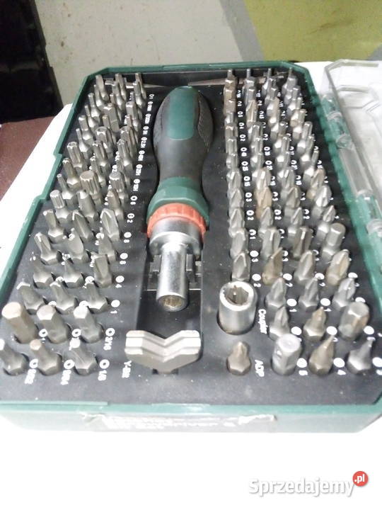 PARKSIDE zestaw bitów wkrętak z grzechotką 115 Wrocław