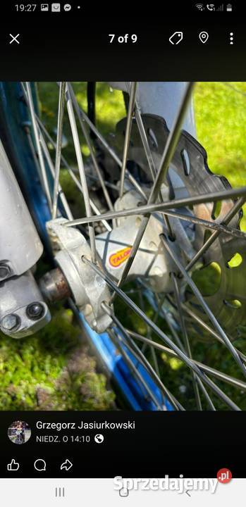 Yamaha yz250f 2008 Koła 19 21 małopolskie Nowy Sącz