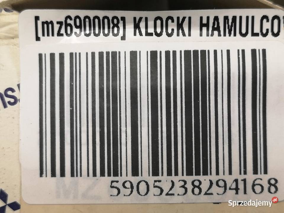 KLOCKI HAMULCOWE TYŁ MITSUBISHI GALANT 19841992 osobowe sprzedam