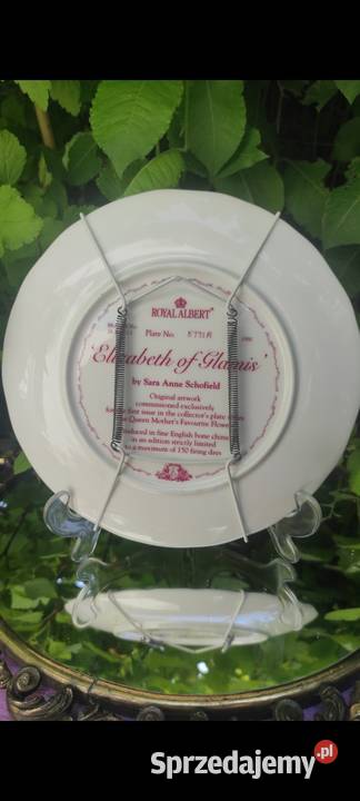 ROYAL ALBERT ulubione kwiaty z ogrodów królowej Porcelana i szkło