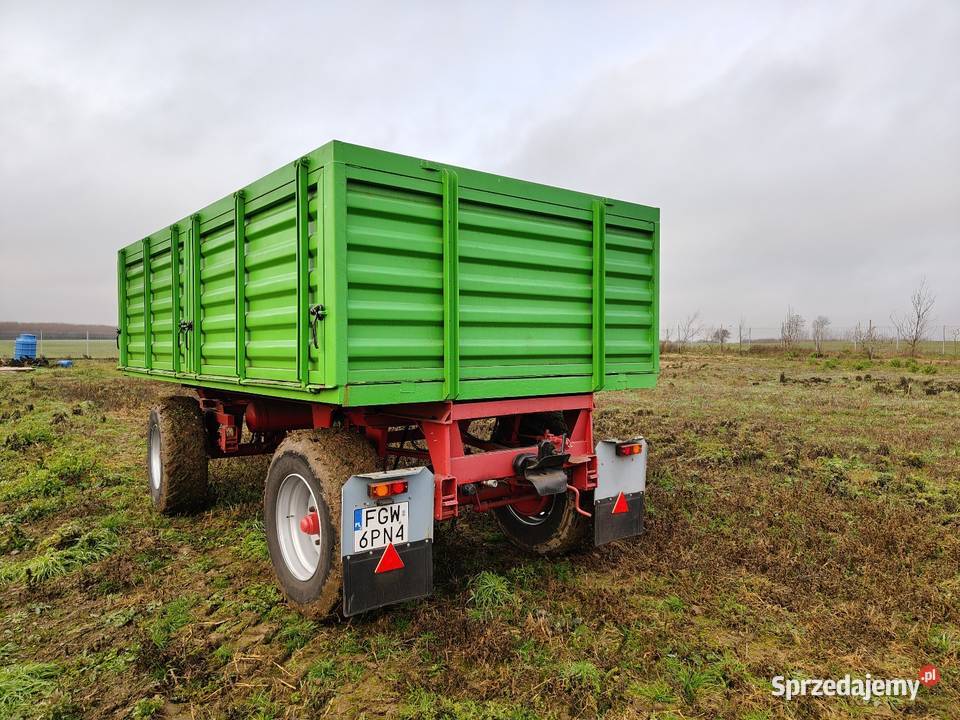 Przyczepa wywrotka zarejestrowana hl6011 Kostrzyn nad Odrą