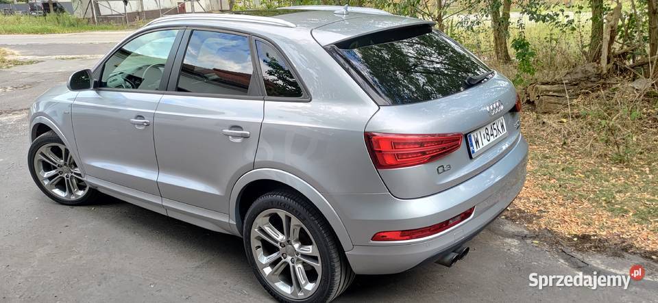 AUDI Q3 SLINE QUATTRO 2018 benzyna 20 litra 200