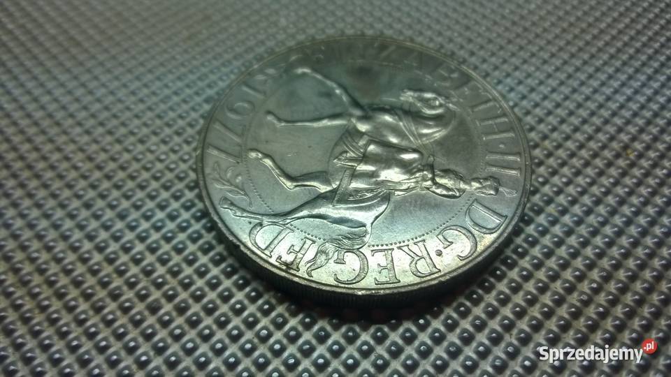 MONETA Wielka Brytania 25 pensów 1977 036 Warszawa