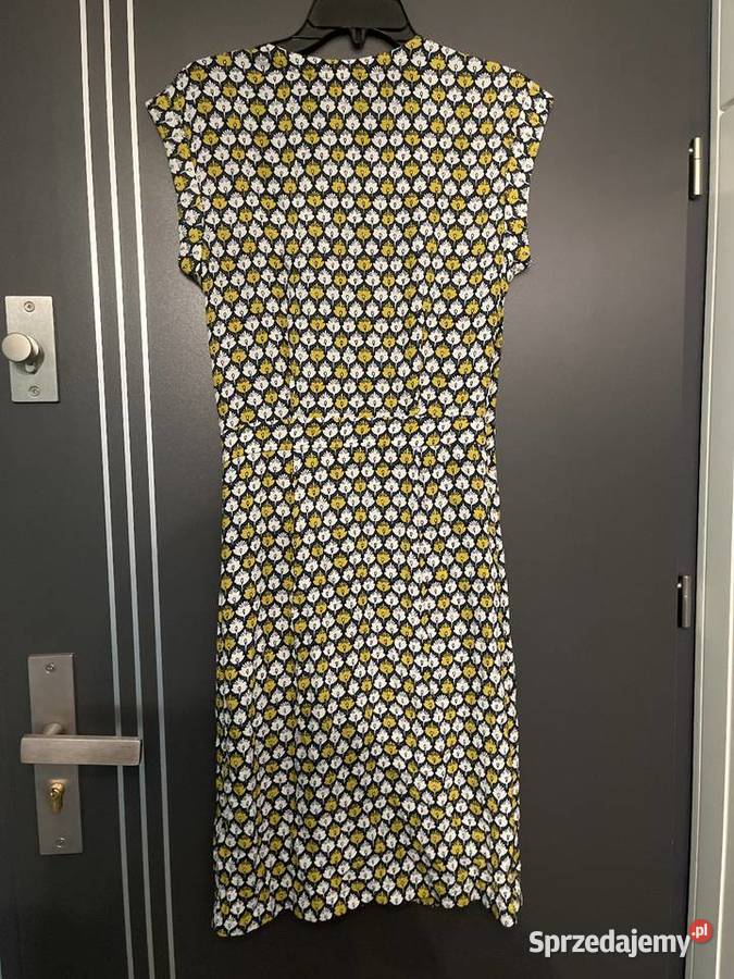 HM sukienka modny wzór hit viscoza nowa 3638