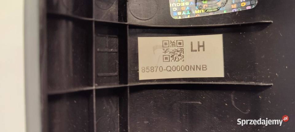 HYUNDAI BAYON OSŁONA PROGU LEWA PRZÓD 85870Q0000