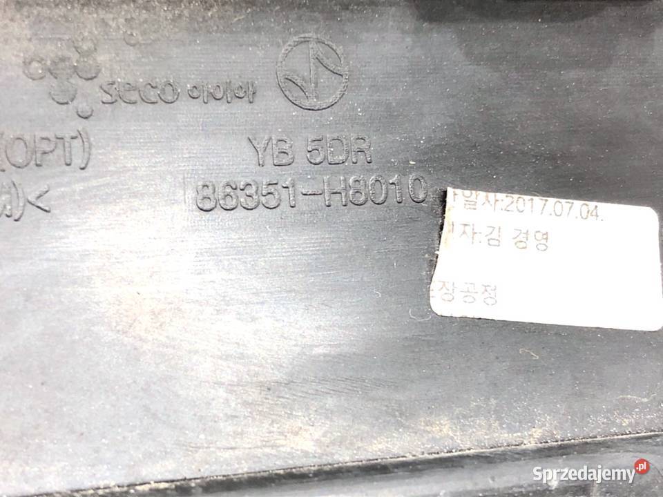 ATRAPA GRILL KIA RIO IV 86351H8010 Hatchback