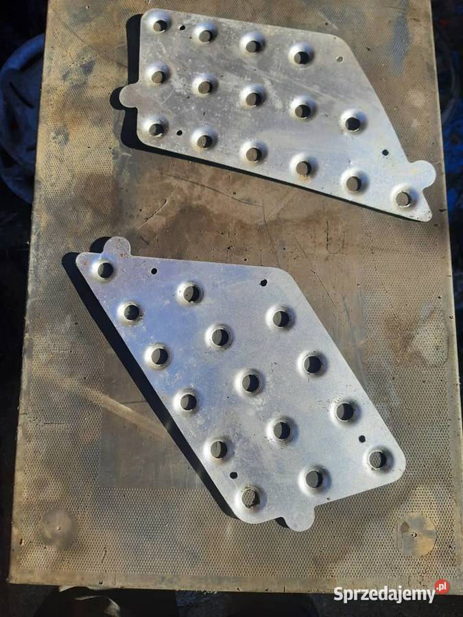 Aluminiowe osłony podłogi do skutera RY8 Keetway Łódź