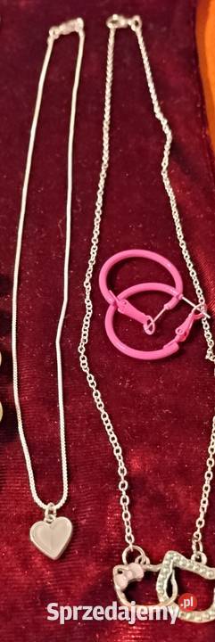 Zestaw pakiet biżuterii stal nierdzewna srebro Inowrocław