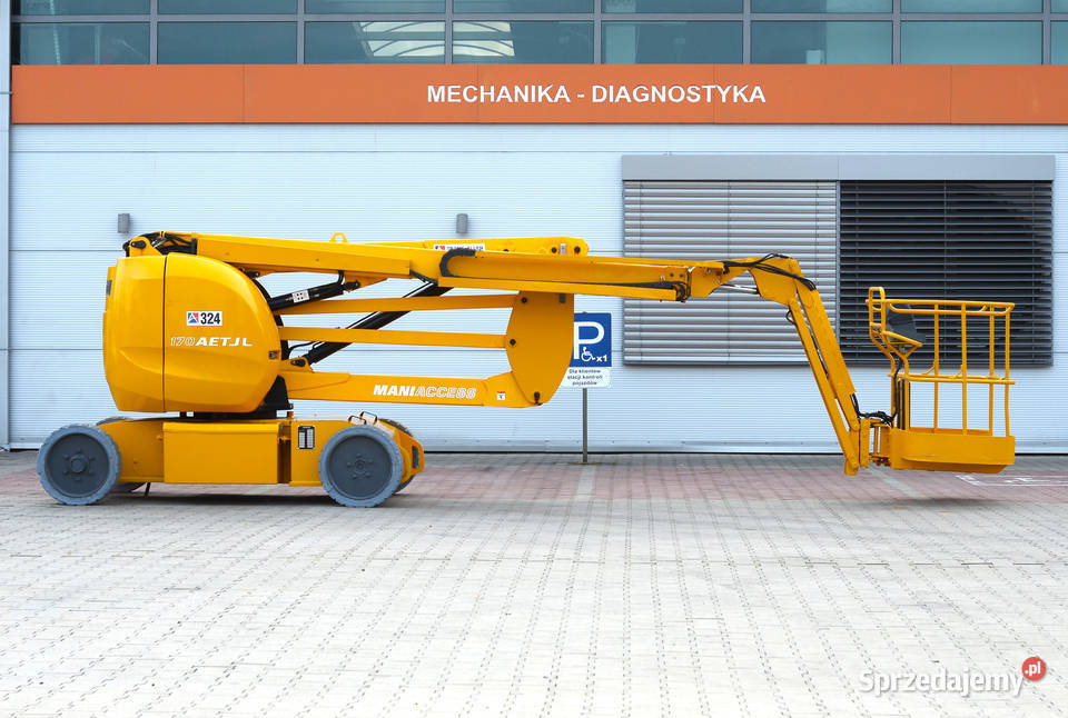 Podnośnik przegubowy MANITOU 170 AETJL 324 Jasło